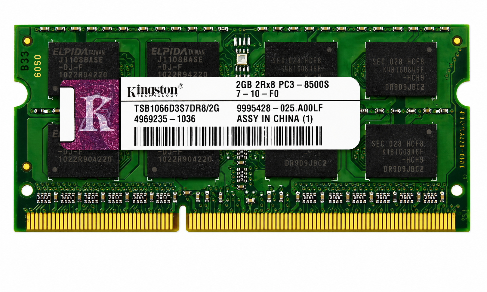 Kingston PC3 8500S 2GB
